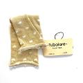Tubolare Loop Sabbia con cuoricini Bianchi  Stafil 30x8 cm