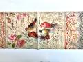 Carta di riso - Uccellini Shabby (SC1) Stamperia 59 x 24 cm