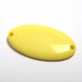 Perla in resina ovale giallo  Arti e Grafica  61x32mm