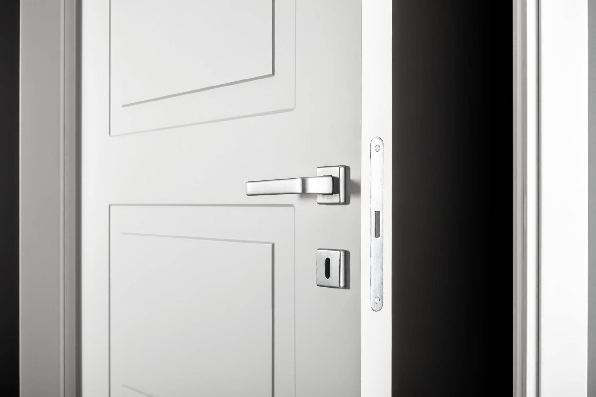 PORTE LACCATE IMIC - MOD. GEOMETRIKA 704 G IMIC CON ANTA TAMBURATA PANTOGRAFATA  CON QUATTRO RIQUADRI