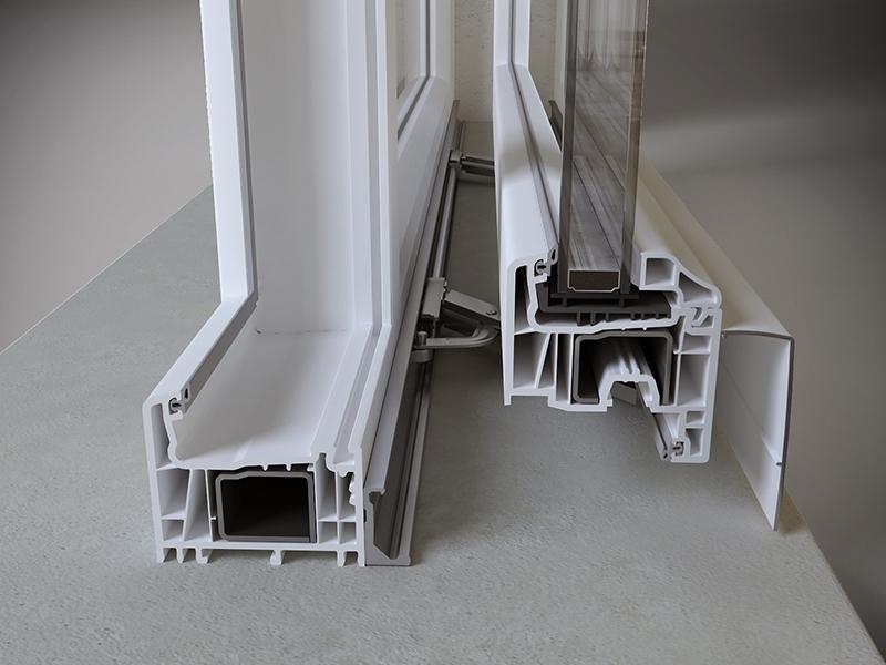 FINESTRA PVC NURITH - Scorrevole Traslante