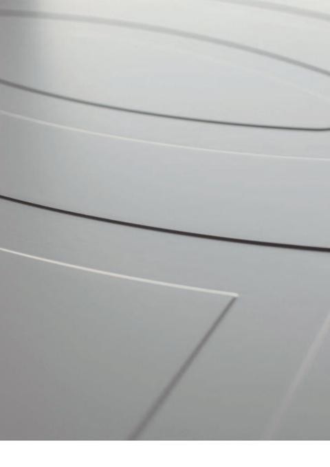 PORTE LACCATE IMIC - MOD. GEOMETRIKA 1600 G CON ANTA TAMBURATA PANTOGRAFATA CON TRE RIQUADRI SAGOMATI