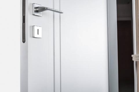 PORTE LACCATE IMIC - MOD. SEVENTY 210 P CON ANTA TAMBURATA PANTOGRAFATA  LINEE VERTICALI