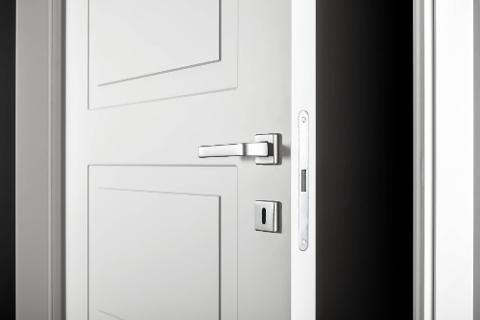 PORTE LACCATE IMIC - MOD. GEOMETRIKA 704 G IMIC CON ANTA TAMBURATA PANTOGRAFATA  CON QUATTRO RIQUADRI