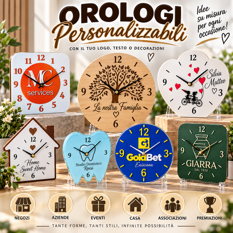 OROLOGI PERSONALIZZABILI