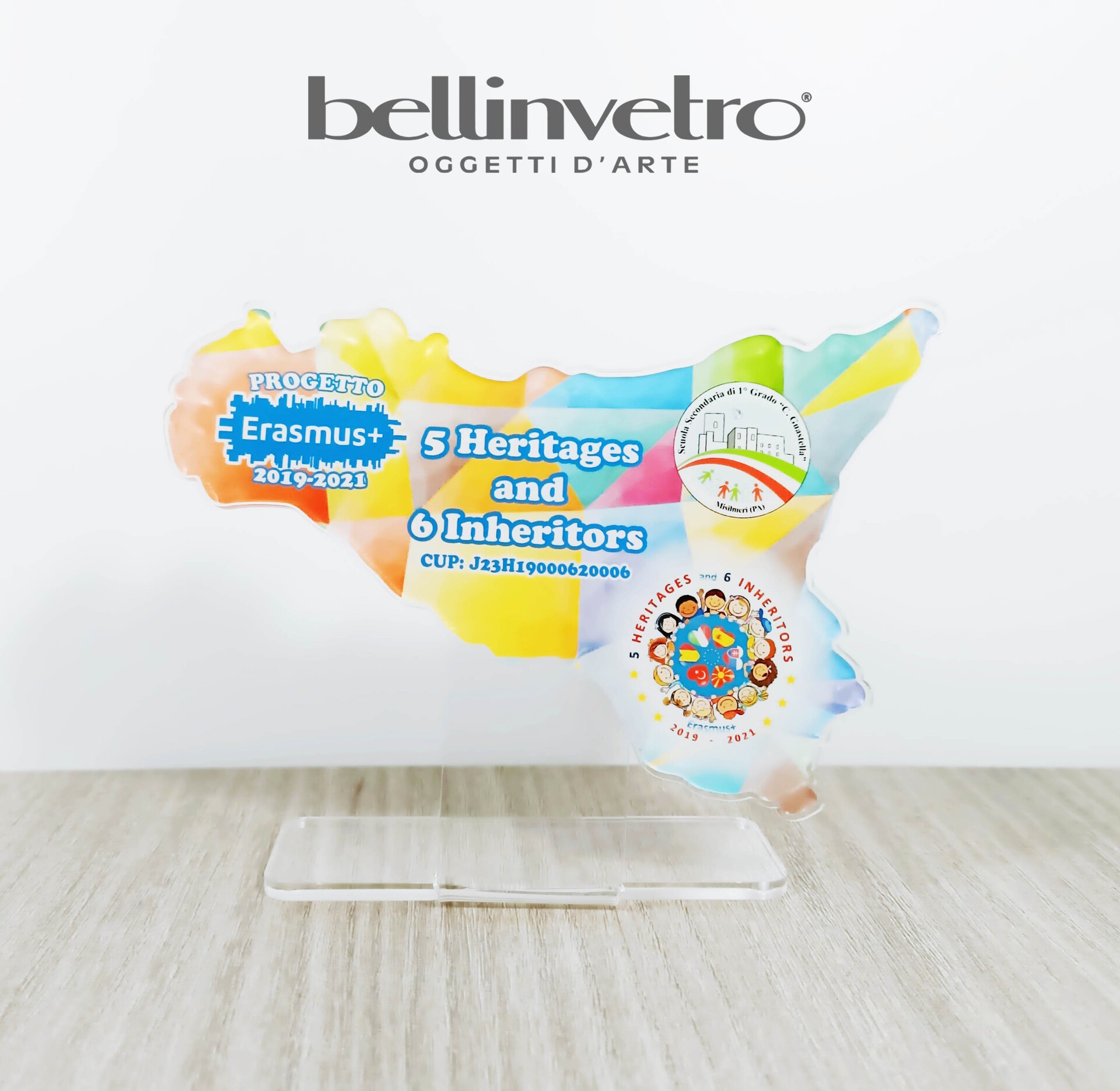 Targhe in plexiglass e vetrofonia personalizzabili BELLINVETRO VR 225