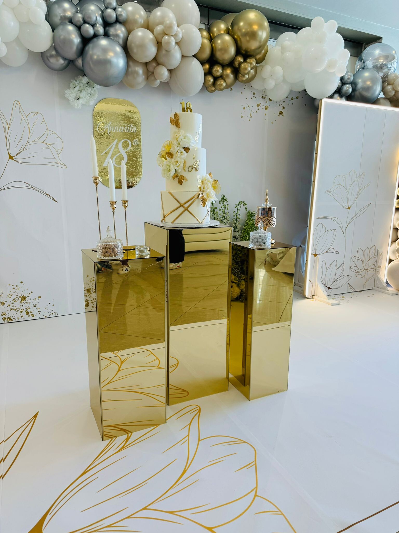 Teche | alzatine | cubi in plexiglass specchiate - TERMOPIEGATE - BELLINVETRO MISURE ASSORTITE