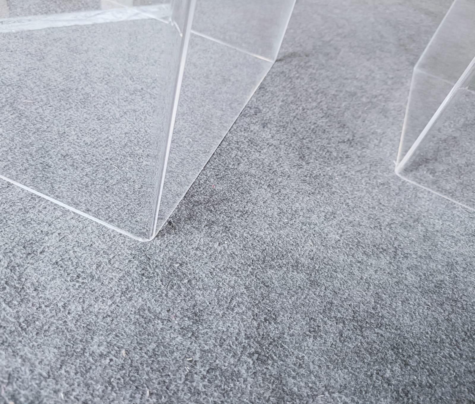 Teche | alzatine | cubi in plexiglass trasparente - MISURE ASSORTITE - BELLINVETRO TERMOPIEGATE