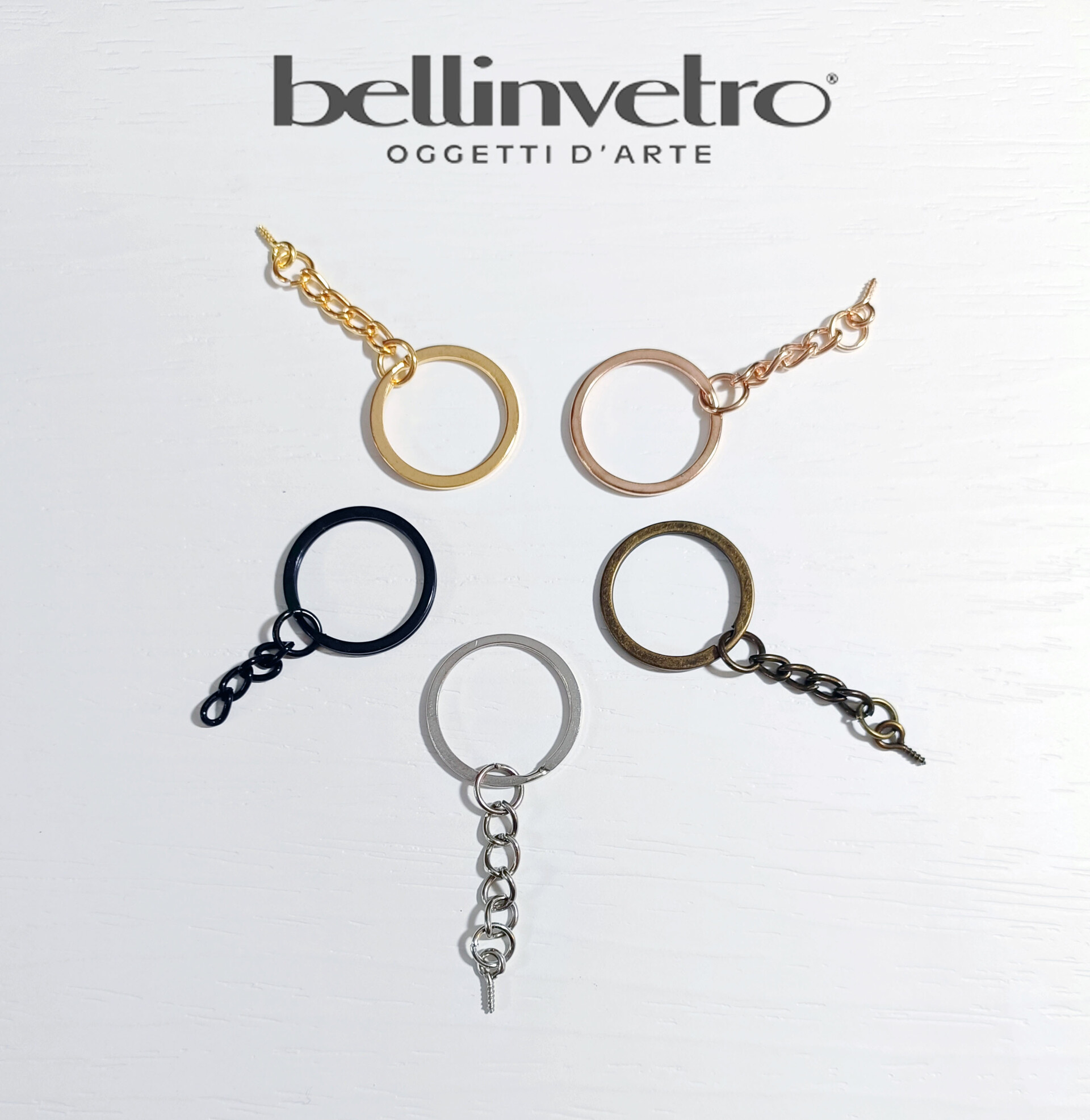 Portachiavi | calamite bambi in plexiglass specchiato BELLINVETRO VR 1178