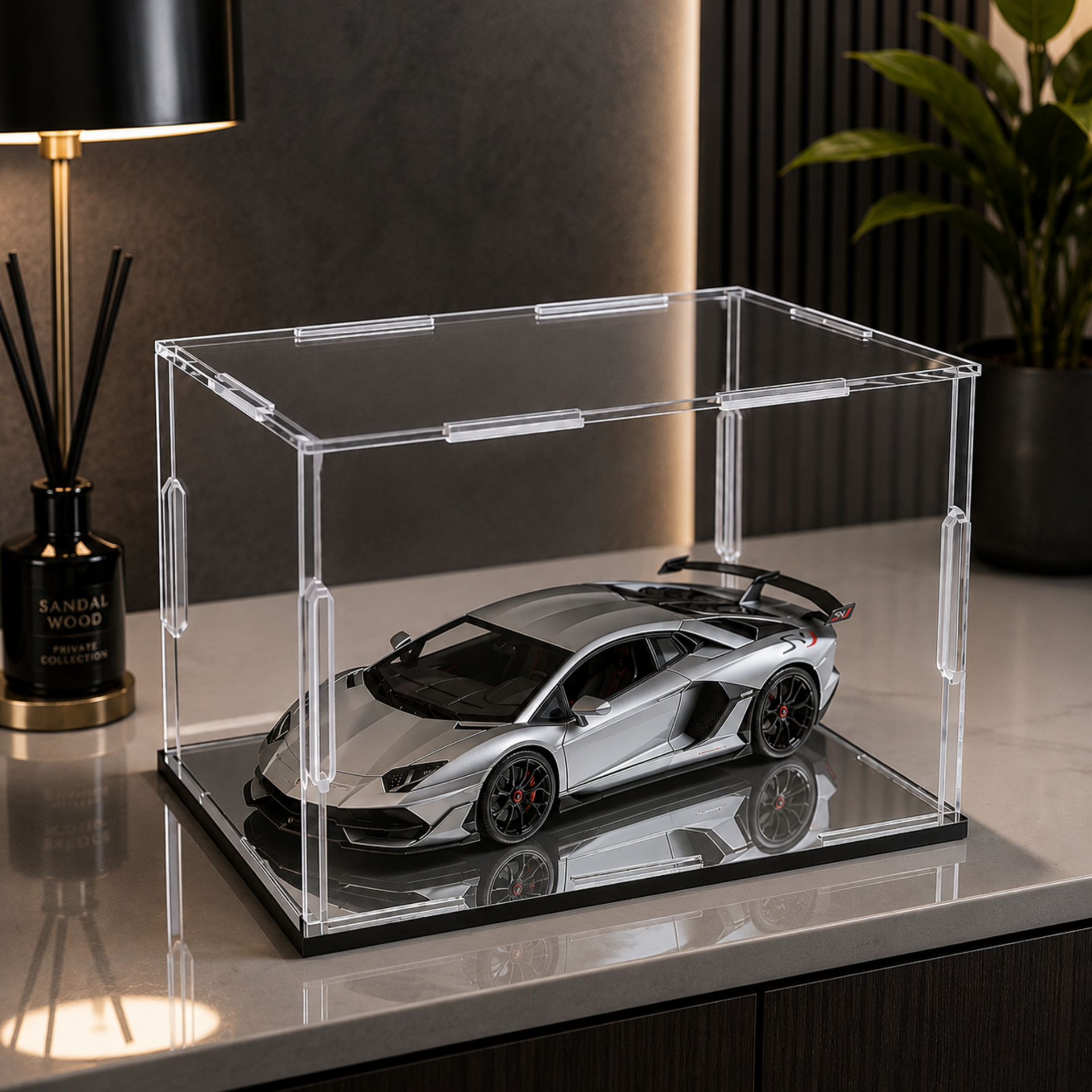 Cubi | teche espositive in plexiglass trasparente - MISURE ASSORTITE - BELLINVETRO AD INCASTRO