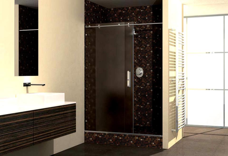 Box doccia in vetro temperato provvisto di accessori  BELLINVETRO 13