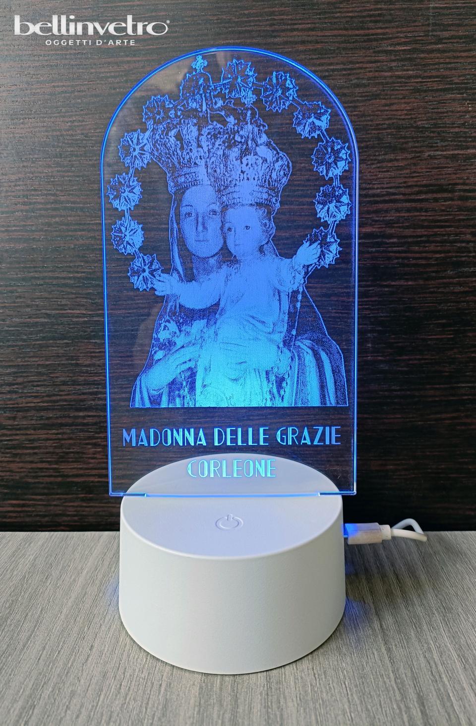 Lampada LED in plexiglass | NIGHT LIGHT | madonna delle grazie BELLINVETRO VR 160
