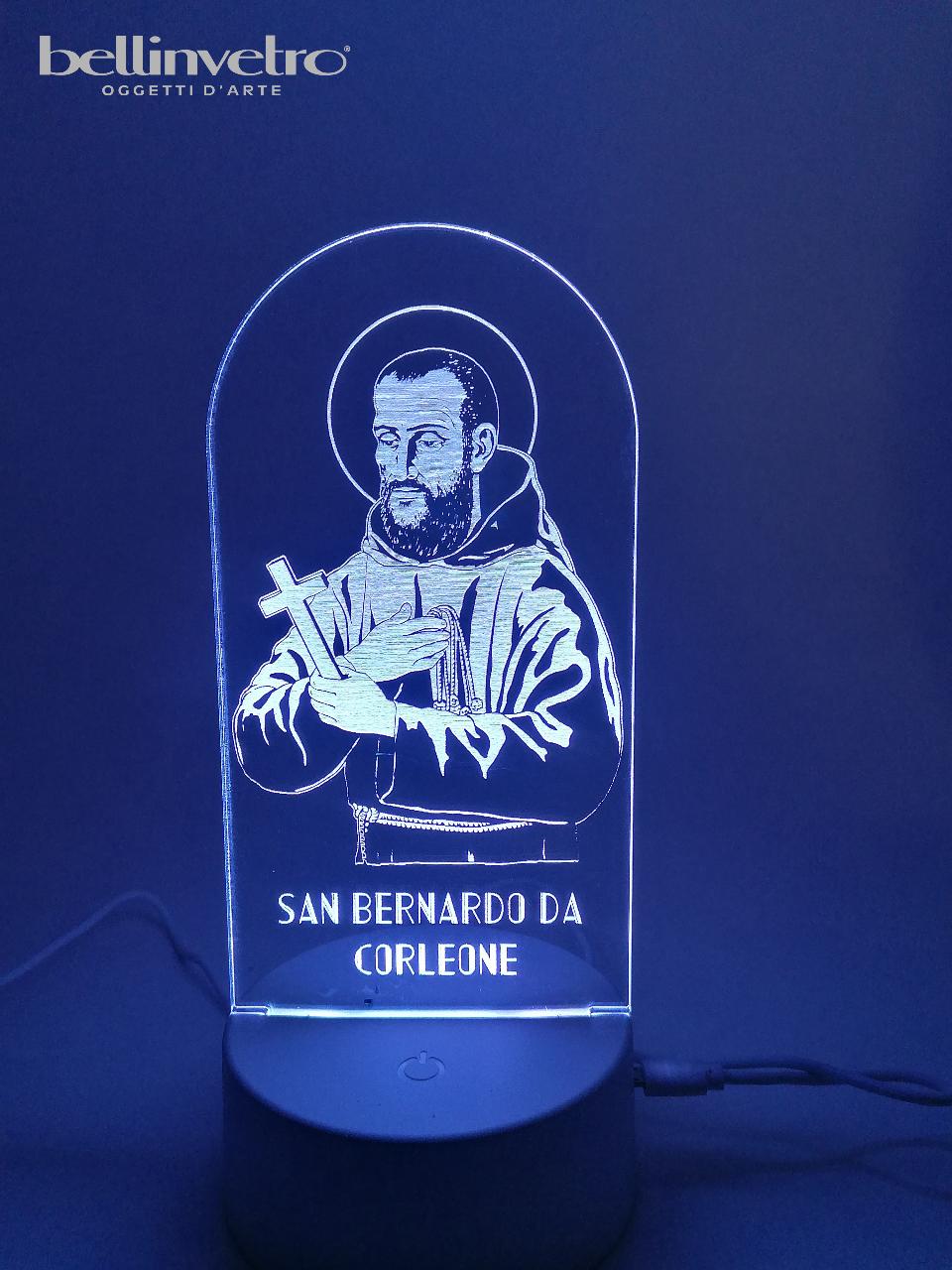 Lampada LED in plexiglass | NIGHT LIGHT | San Bernardo BELLINVETRO VR 209