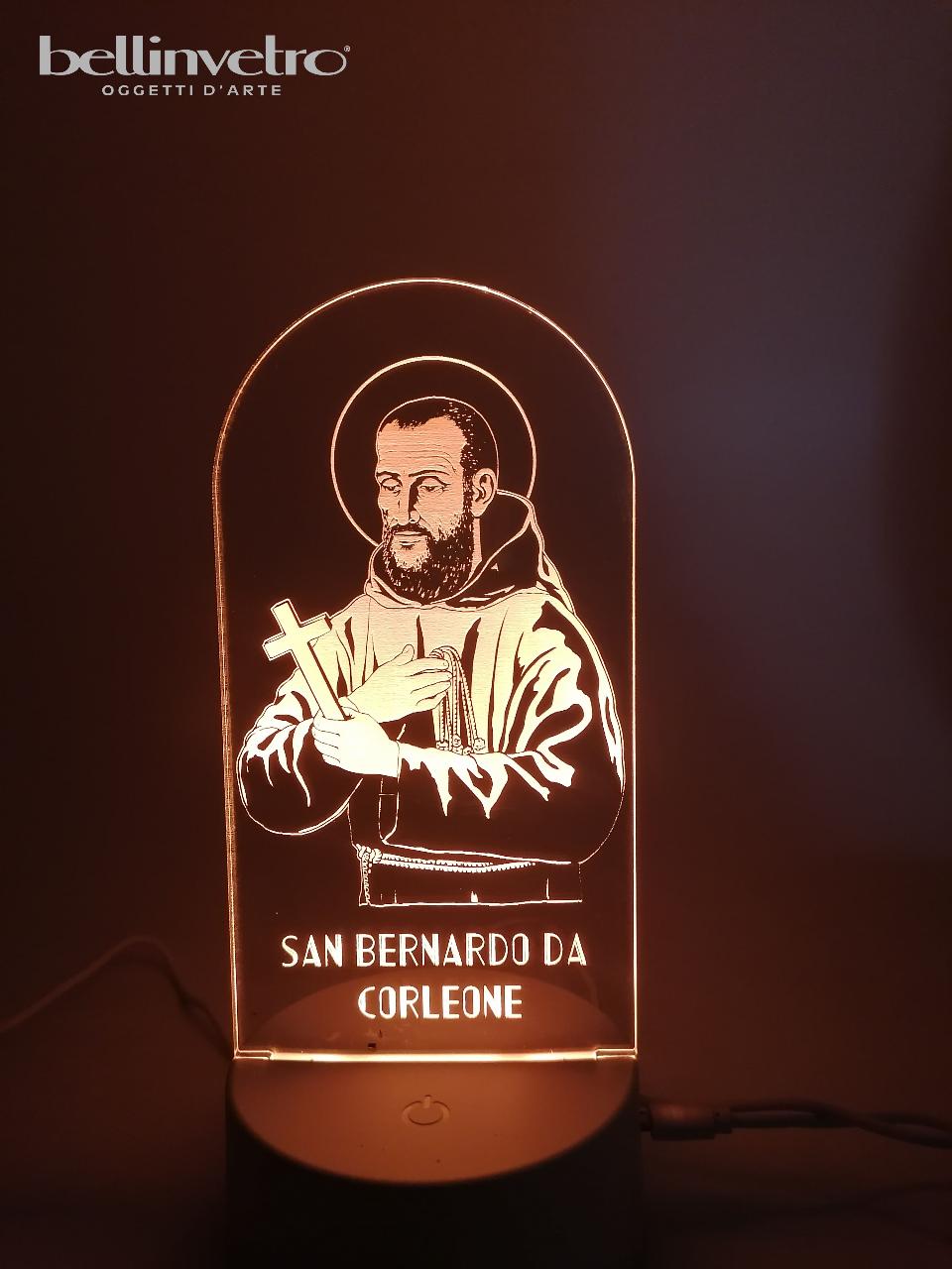 Lampada LED in plexiglass | NIGHT LIGHT | San Bernardo BELLINVETRO VR 209