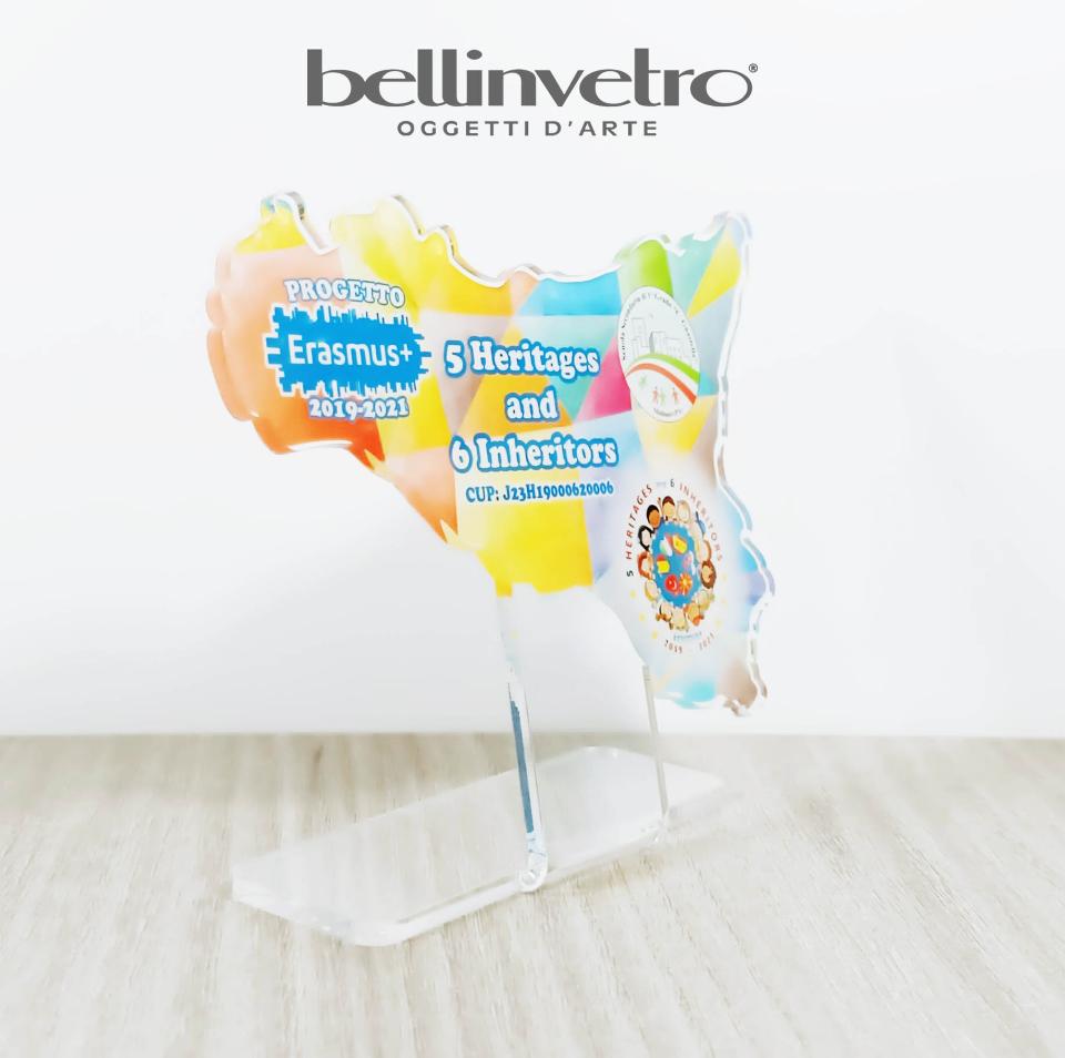 Targhe in plexiglass e vetrofonia personalizzabili BELLINVETRO VR 225
