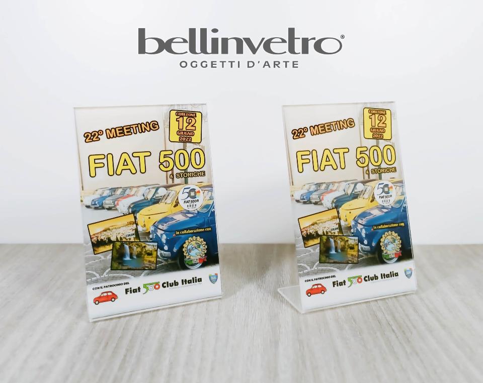 Targhe in plexiglass e vetrofonia personalizzabili BELLINVETRO VR 221
