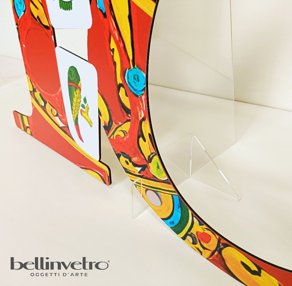 Numeri in legno | carte siciliane BELLINVETRO VR-UV 842