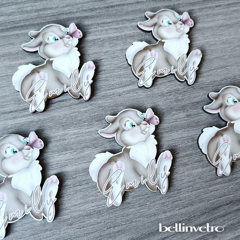 Calamita/portachiave/oggetto in legno per bomboniera con Tamburella BELLINVETRO VR-UV 1182