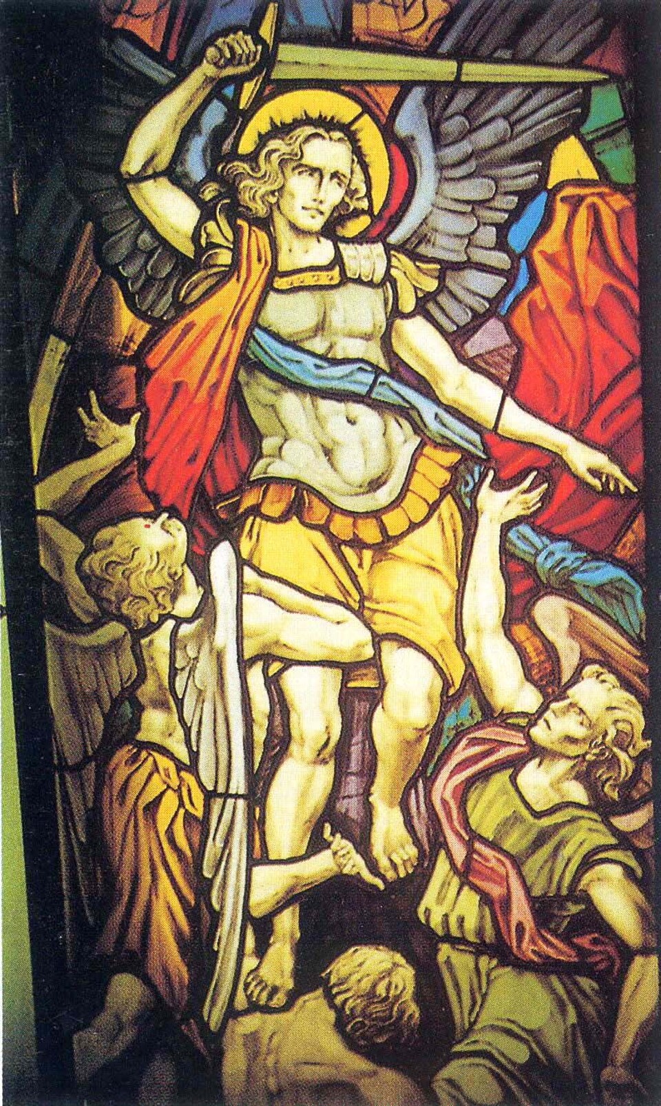 Istoriati e sacri vetro piombato BELLINVETRO