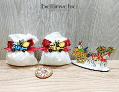 Bomboniera  ape moto con limoni decorata eventi - feste - matrimonio BELLINVETRO VR-UV 408