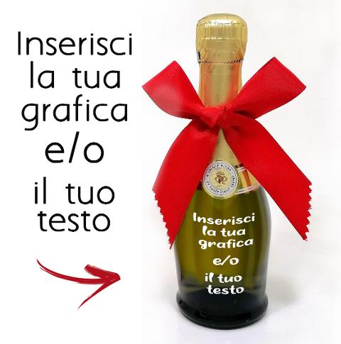 Bottiglia  personalizzabile  CON LA TUA GRAFICA