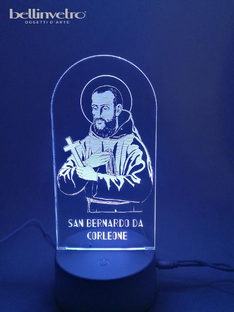 Lampada LED in plexiglass | NIGHT LIGHT | San Bernardo BELLINVETRO VR 209