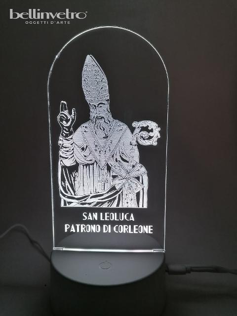 Lampada LED in plexiglass | NIGHT LIGHT | San Leoluca BELLINVETRO VR 211