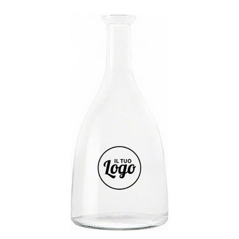 Bottiglia d'acqua  personalizzata con logo monocolore VIOLA 0.75 L