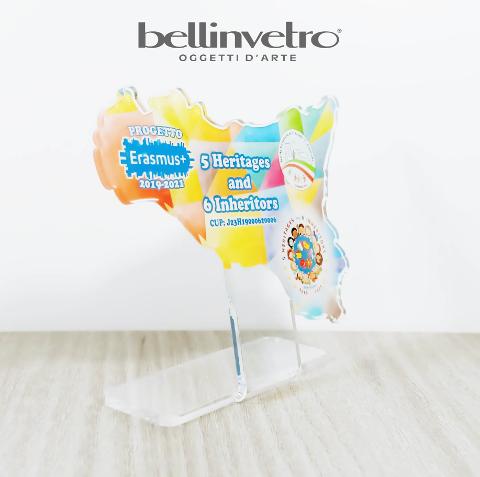 Targhe in plexiglass e vetrofonia personalizzabili BELLINVETRO VR 225