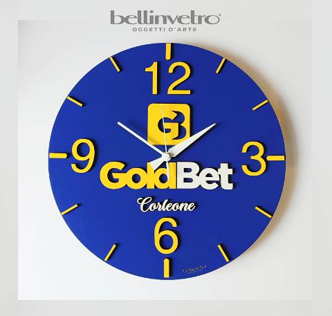 Orologio da parete in legno personalizzabile BELLINVETRO VR 331
