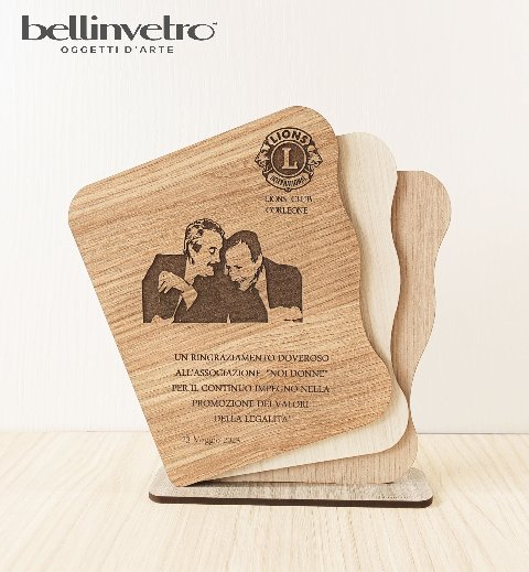 Targhe personalizzabili BELLINVETRO VR 840