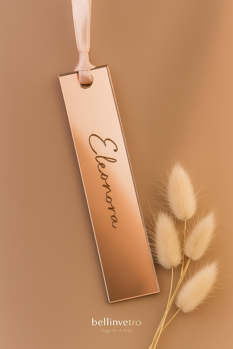 Tag e Segnaposto personalizzati in plex specchiato BELLINVETRO VR 1159