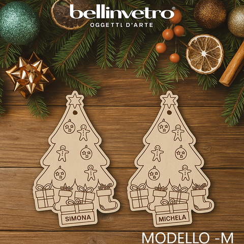 Pupazzo di con sciarpa in legno  da colorare BELLINVETRO VR 329