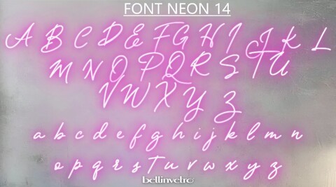NOMI 🤩PROMO🤩 a neon led personalizzabili monocolore INCASSATI BELLINVETRO VR 318