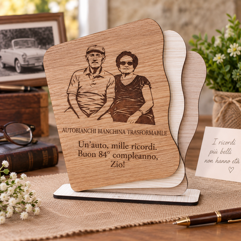 Targhe personalizzabili BELLINVETRO VR 840