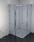 box doccia in vetro temperato provvisto di accessori  BELLINVETRO 11