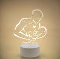 Lampada LED in plexiglass | NIGHT LIGHT | festa del papa' BELLINVETRO VR 118