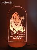 Lampada LED in plexiglass | NIGHT LIGHT| Maria Addolorata BELLINVETRO VR 210