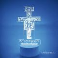 Lampada LED in plexiglass | NIGHT LIGHT | croce di San Damiano BELLINVETRO VR 238