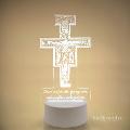 Lampada LED in plexiglass | NIGHT LIGHT | croce di San Damiano BELLINVETRO VR 238