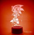 Lampada LED in plexiglass | NIGHT LIGHT | Sonic BELLINVETRO VR 227