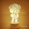 Lampada LED in plexiglass | NIGHT LIGHT | leon di brawl stars BELLINVETRO VR 168