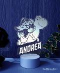 Lampada LED in plexiglass | NIGHT LIGHT | super mario BELLINVETRO VR 402