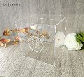 Portabuste matrimonio - scatola per regalo di nozze personalizzato in plexiglass trasparente BELLINVETRO VR 401