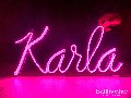 NOMI a neon led personalizzabili monocolore o RGB BELLINVETRO VR 318