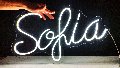 NOMI a neon led personalizzabili monocolore o RGB BELLINVETRO VR 318