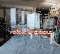 Cubi in plexiglass TERMOPIEGATI: 100Hx30L - 80Hx25L - 60Hx20L cm BELLINVETRO TRIS P