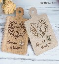 Tagliere in legno inciso regalo Pasqua | Regali cucina BELLINVETRO VR 1206