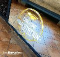 SPECCHIO CON LOGO PERSONALIZZABILE Incisione BELLINVETRO