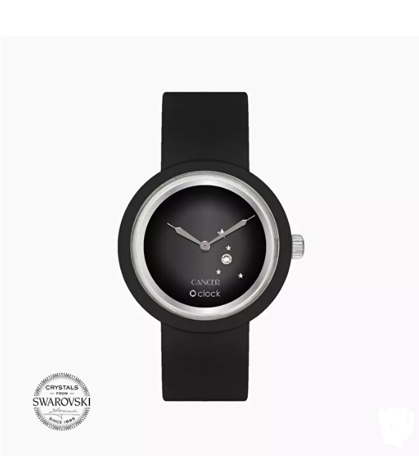 O clock cancro con cristalli Swaroski Swaroski O bag Misura L